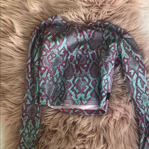 Lici Fit long sleeve workout top size small